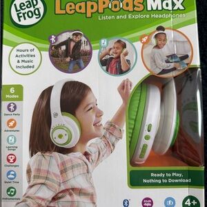 LeapFrog LeapPods Max Bluetooth Headphones for Ages 4+ Years